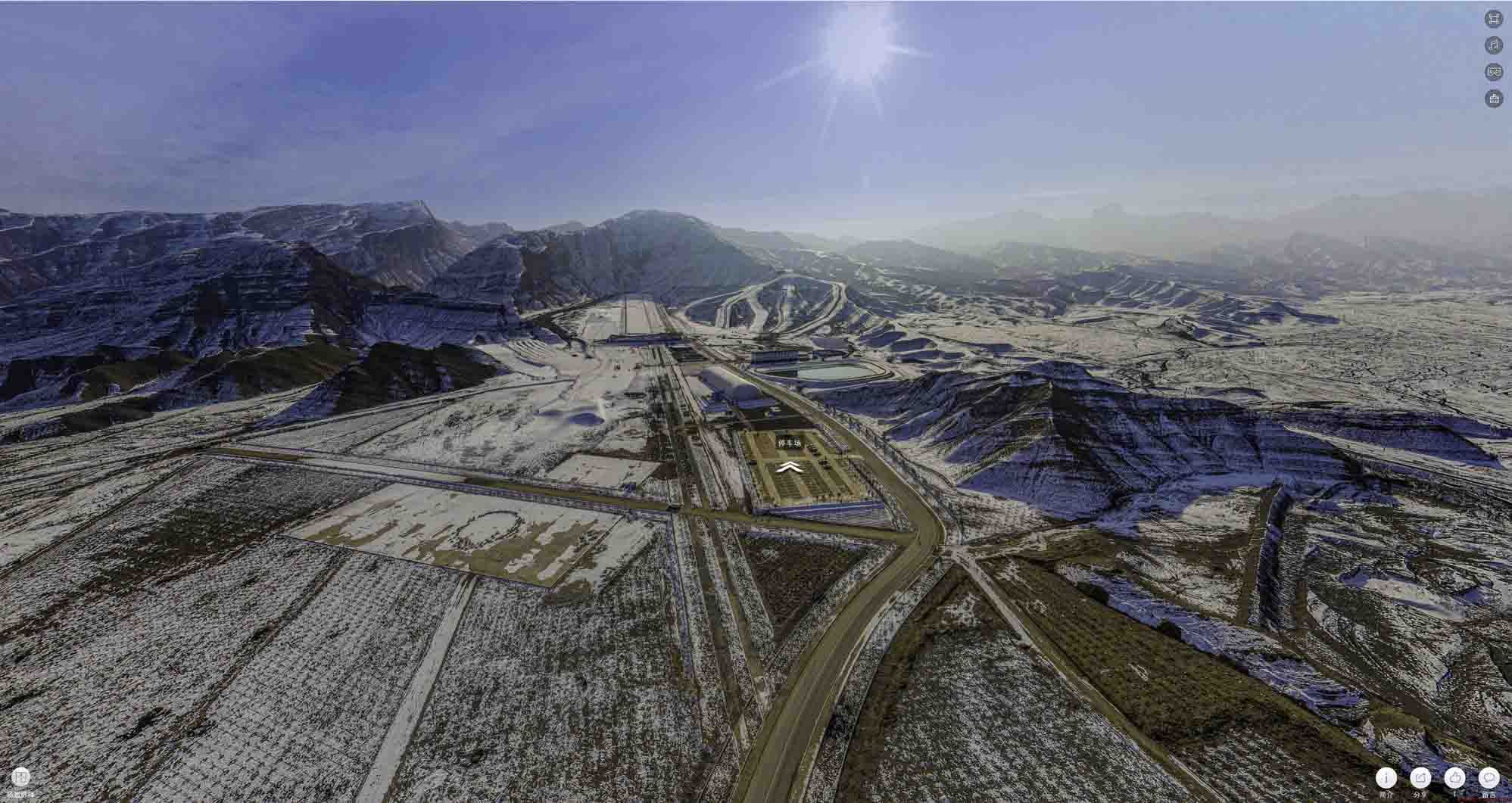嘉峪关720全景技术：开启全方位视觉新纪元——在手绘地图中的应用探索